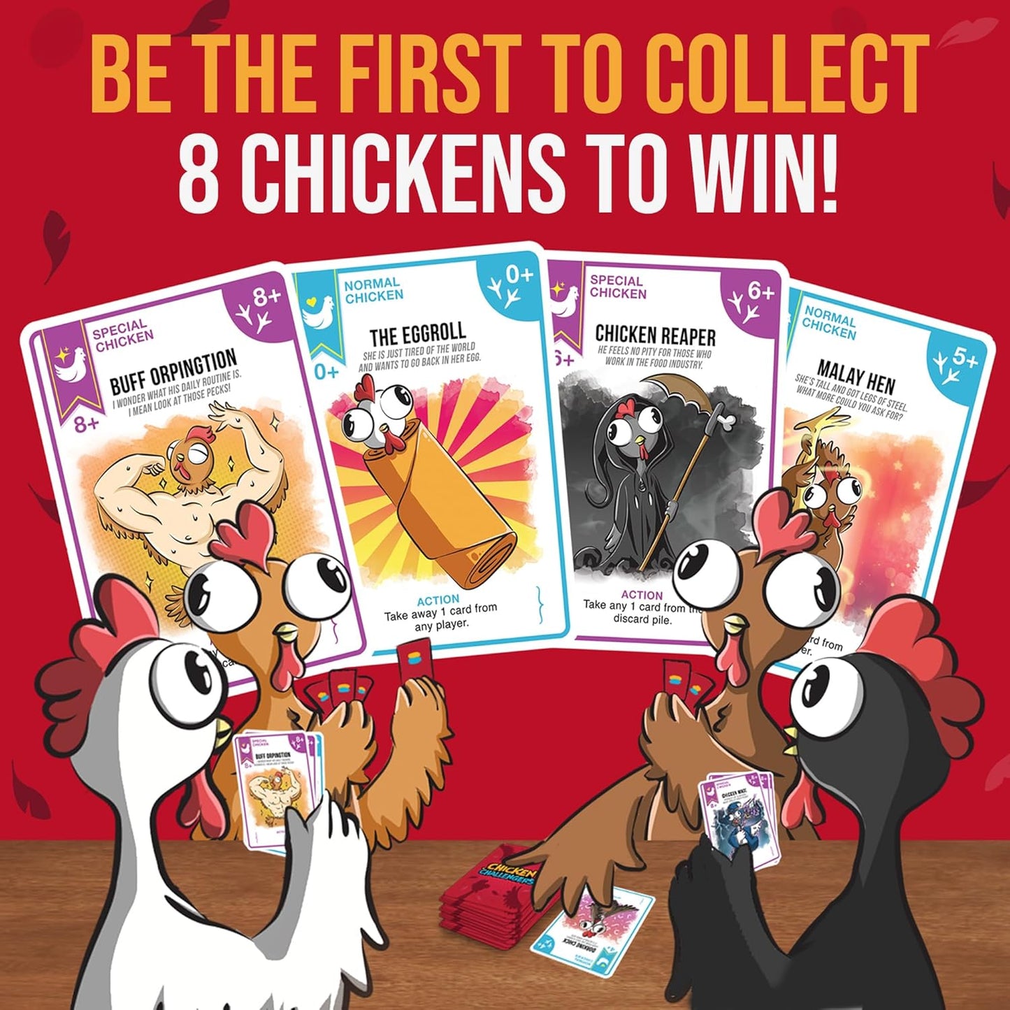 Chicken Challengers - Hilarious Chicken Collecting Game
