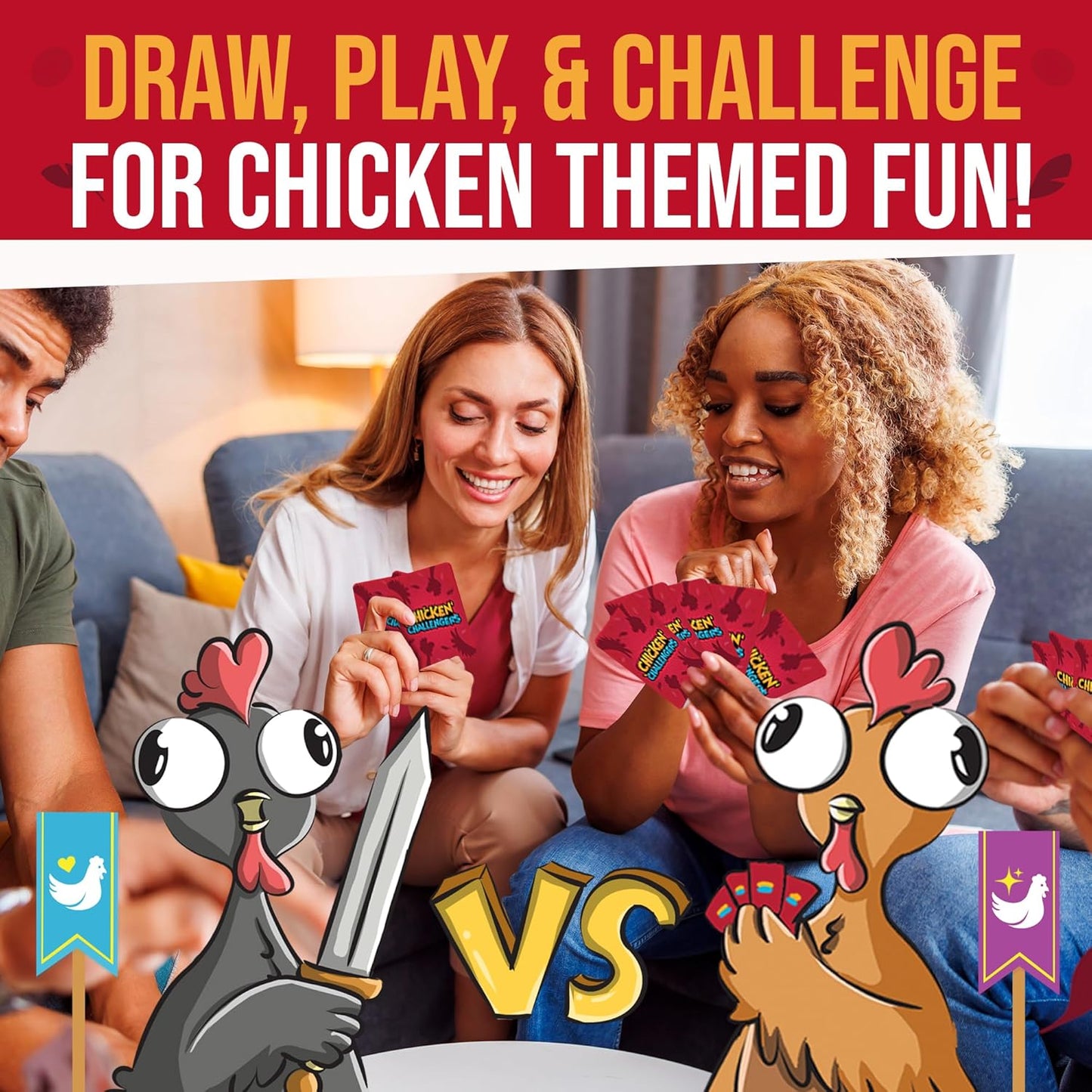 Chicken Challengers - Hilarious Chicken Collecting Game