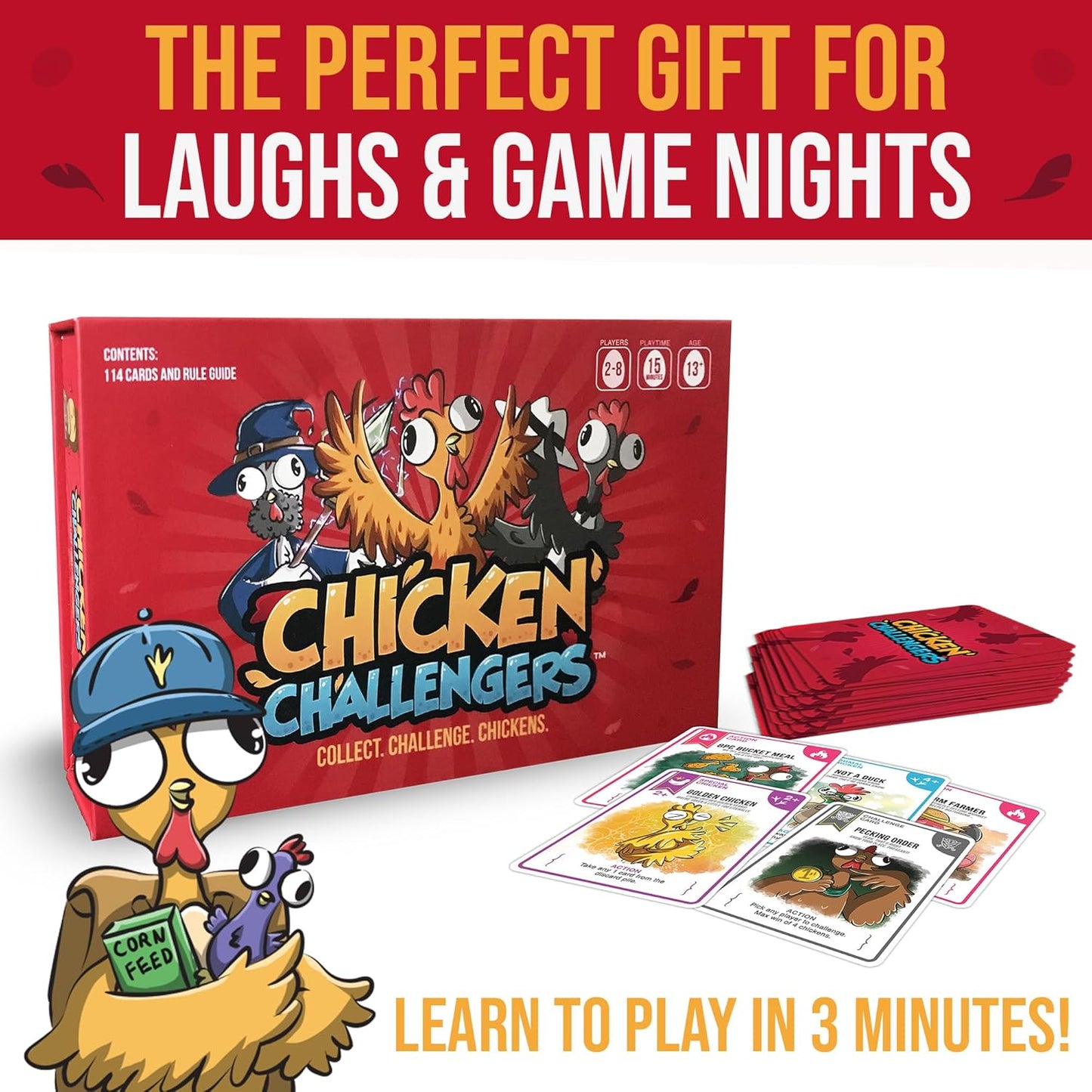 Chicken Challengers - Hilarious Chicken Collecting Game