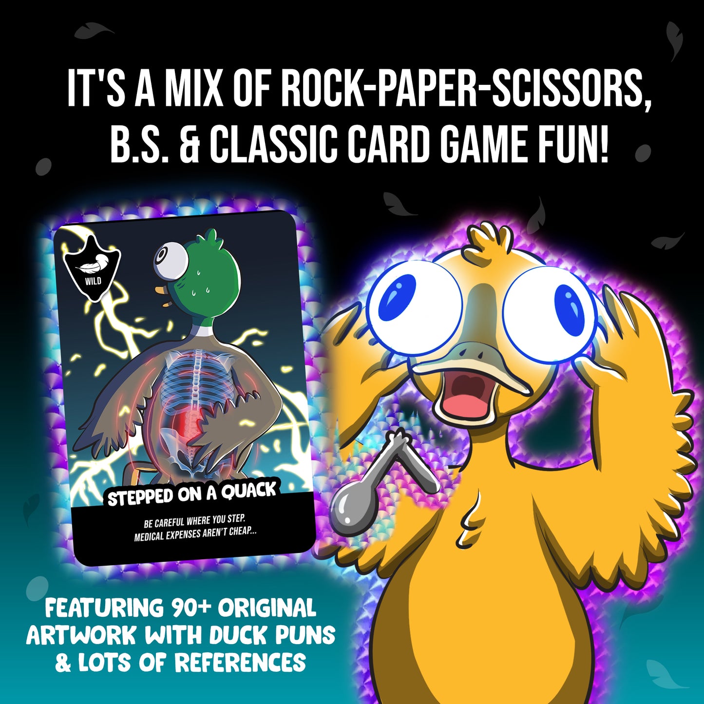 Quack Heads - Duck-Themed Bluffing & Strategy Game