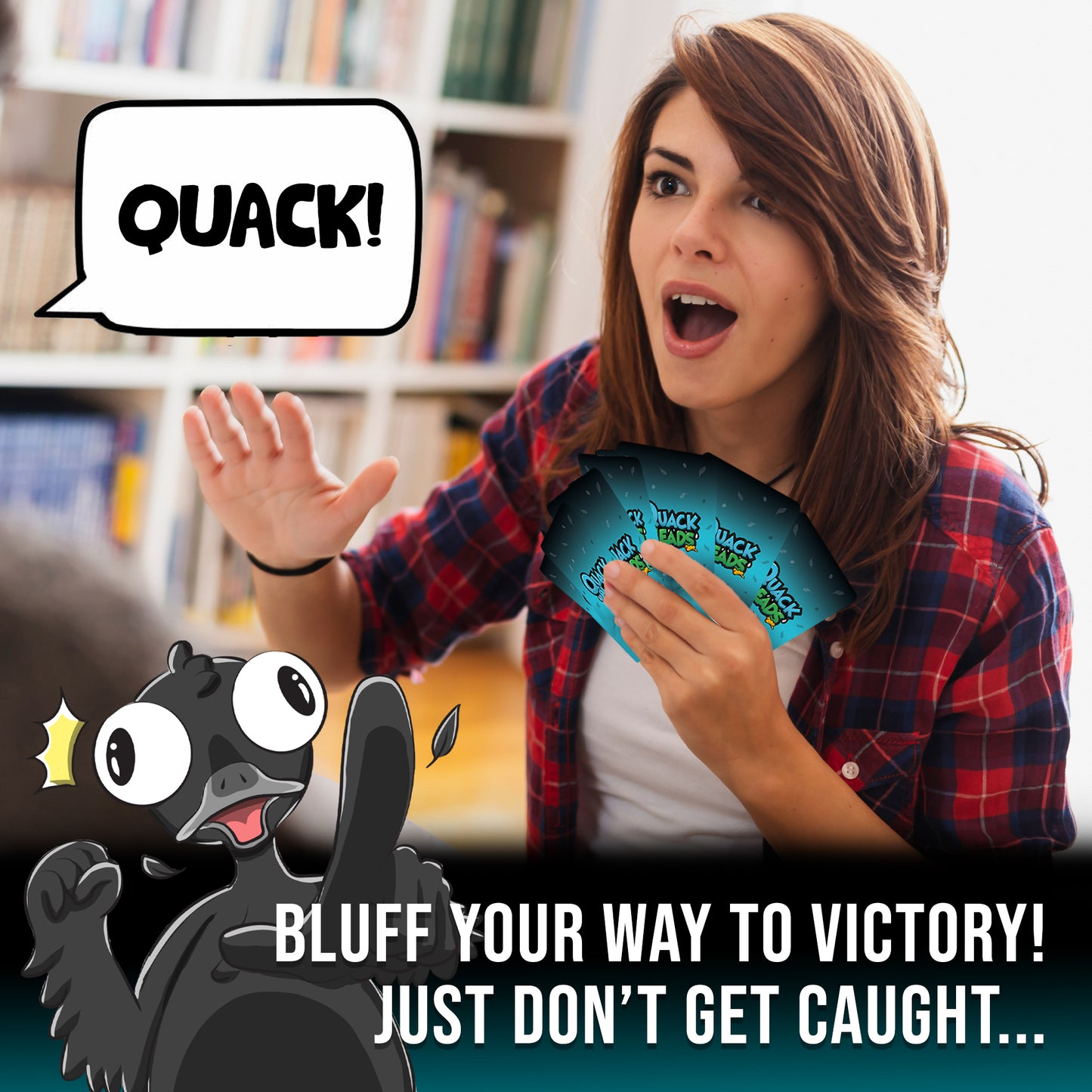Quack Heads - Duck-Themed Bluffing & Strategy Game