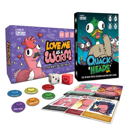 Quack Heads x Love Me As a Worm