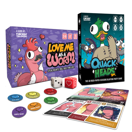 Quack Heads x Love Me As a Worm